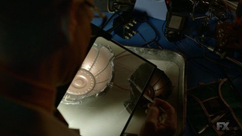 Cary Loudermilk (Bill Irwin) looks over something that’s totally not alien.